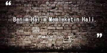 NE OLACAK BU MEMLEKETİN HÂLİ?